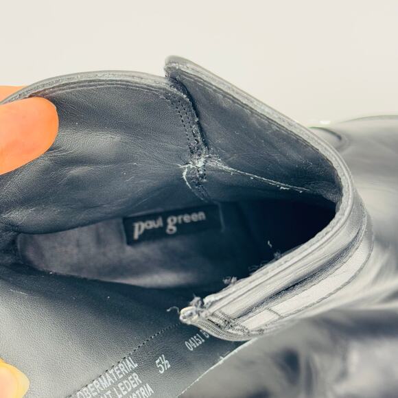 Paul Green Black Vanessa Buckled Chelsea boots UK 5.5 / US 8 - Picture 13 of 15